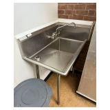 36' Vegetable Sink w/ LHS Drain Board