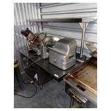 6' Stainless Steel Table w/ Shelf