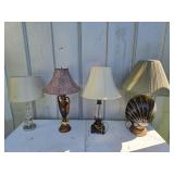 assorted lamps