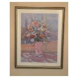 framed floral Print