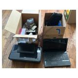 Untested Computer printer keyboard & more