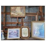 Framed pictures lot