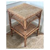 Wicker table