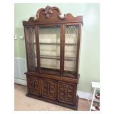 Vintage China cabinet hutch