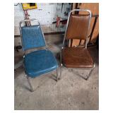 2 vintage chairs