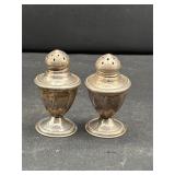 Sterling silver mini salt & pepper shakers