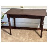 Vintage table single drawer on both sides