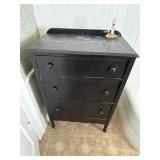 Needs TLC vintage tall chest