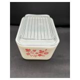 Vintage Gooseberry Pyrex Refrigerator 502 Dish