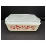 Vtg Gooseberry Pyrex Refrigerator dish 503