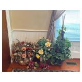 Artificial flowers plants