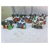 Plastic village houses