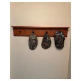 Shelf and hats
