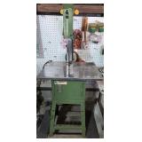 Central Machinery meat slicer working