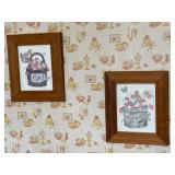 Vintage strawberry prints N A SOLBERG