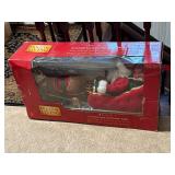 Holiday living animated Santa & reindeer
