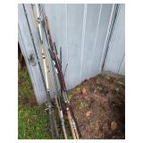Fishing pole lot