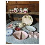 Teapot salt and pepper shakers and more