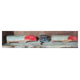 Santa Fe tin train parts