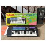 Yamaha portable PSR-73 keyboard NO POWER CORD