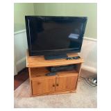 Swivel rotating tv stand and all contents