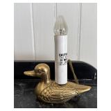 Vintage duck night light lamp
