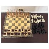 Chess board and pieces
