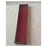 Vintage wooden display case