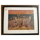 Barnum & Bailey Circus Framed advertisement