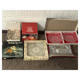 Vintage glassware