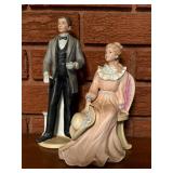Homco Southern Gentleman & Sitting Dream Lady