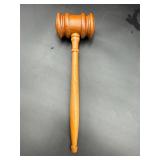 Vintage wooden gavel