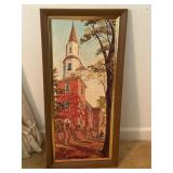 Vintage print Williamsburg by George Drummond