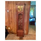 Vintage grandfather clock (unknown condition)