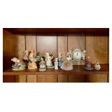 Assorted vintage figures