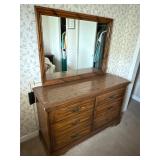 Vintage dresser & mirror