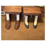 Vintage lady & gentleman bench