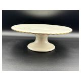 1964 signed ceramics cake plate