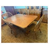 Vintage table & 4 chairs