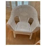 Vintage wicker chair