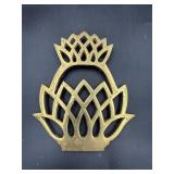 1976 Brass Pineapple Trivet Virginia Metalworks