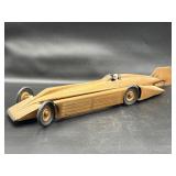 1930s Kingsbury Golden Arrow Racer wind-up toy