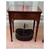 Vintage sewing cabinet w SINGER machine