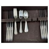 940 grams not including knives Sterling Silver 8pc