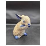 seagrove pottery 1997 bunny