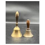 Vintage small brass bells