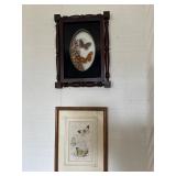 Butterfly shadow box and print