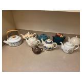 Lot of teapots