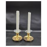 baldwin brass candleholders