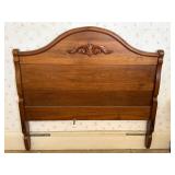 Antique headboard